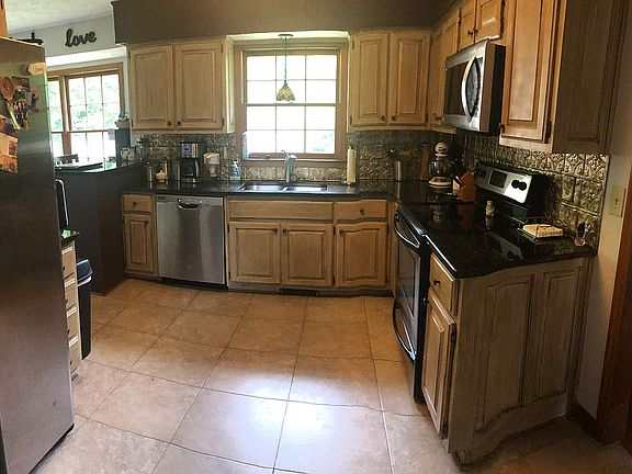 Kitchen with Granite Counter