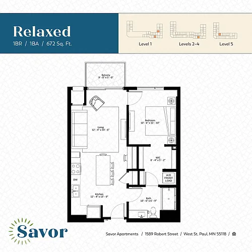 Floor plan Relaxed
