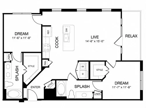 Floor plan B1