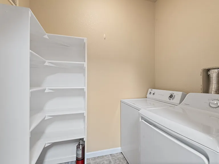 Washer & Dryer room