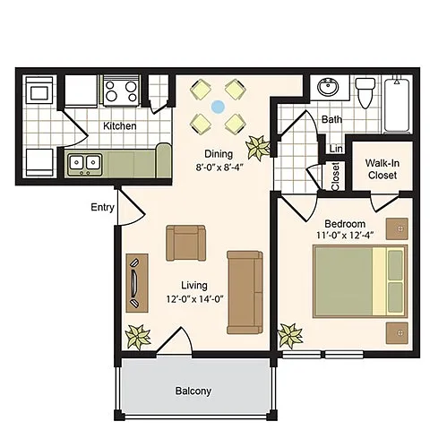 Floor plan A4