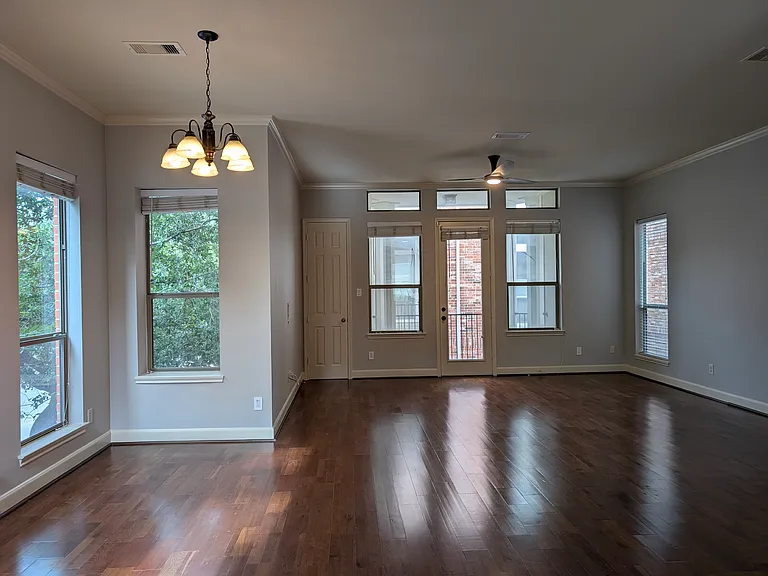 Second floor - living and dining