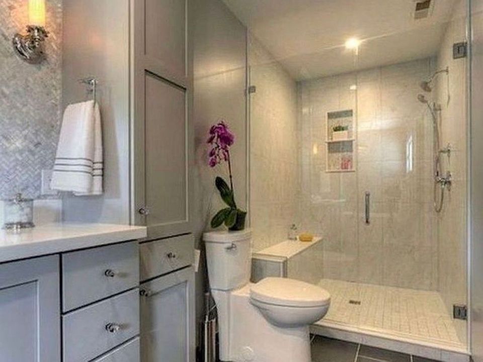 Remodeled master bathroom 