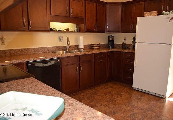 Newer cabinets and updated countertop