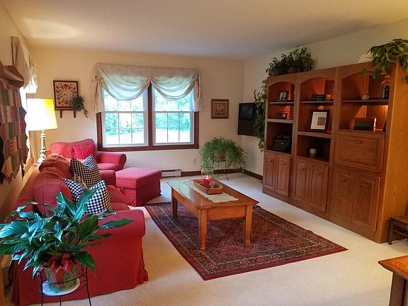 Large, bright living room