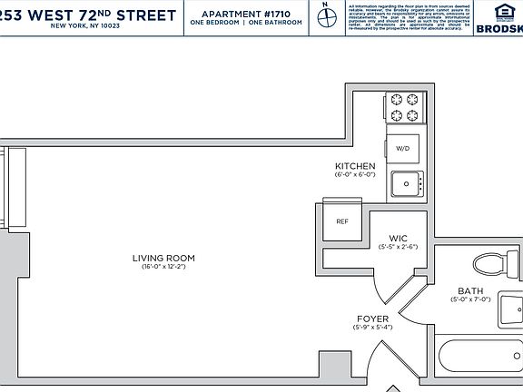 2nd image of 253 W 72nd St APT 1710