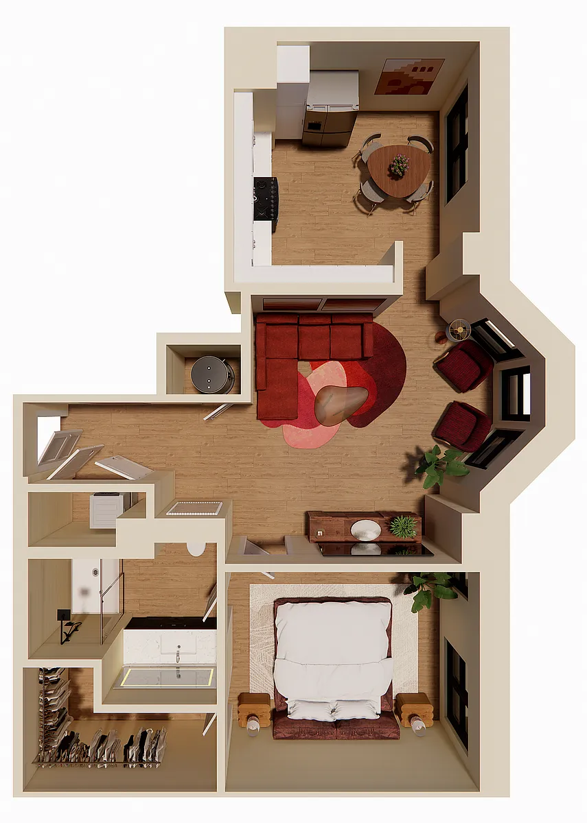 Floor plan A1