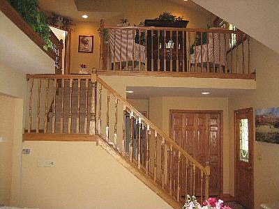 View of Loft from Living Room