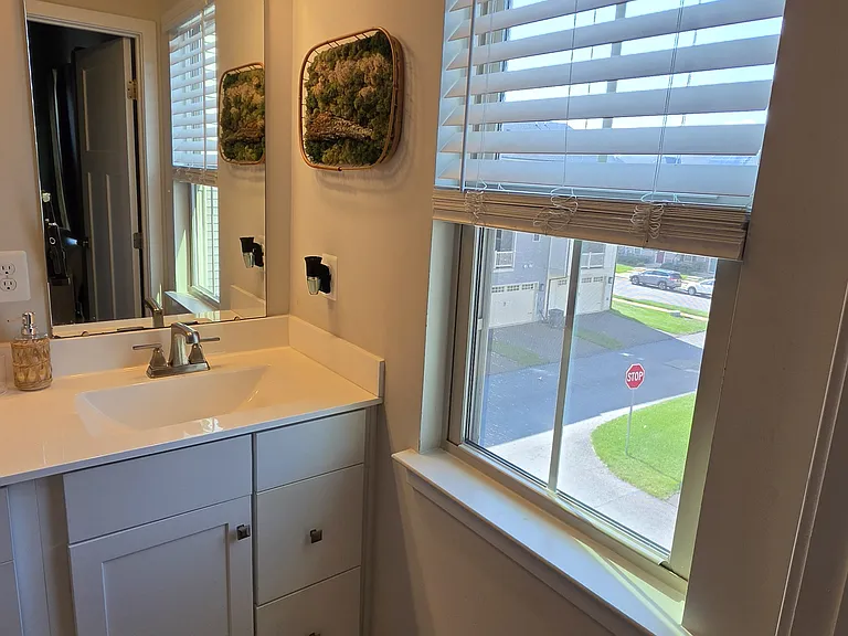 Main Suite Bedroom Bath; entrance view.