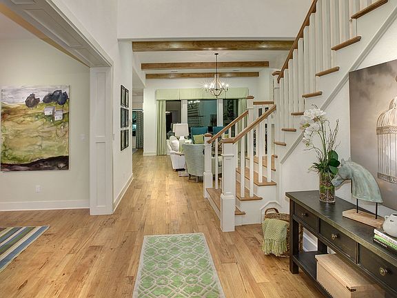 Tanner D Foyer with hardwood floors