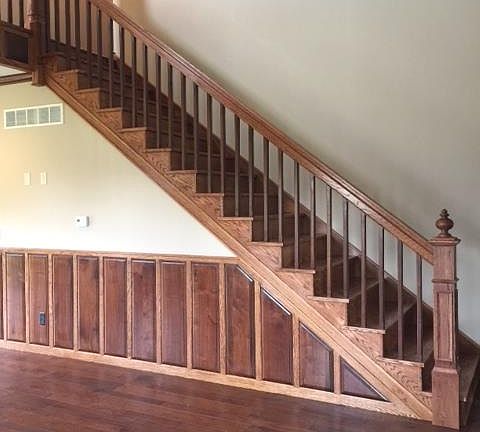 Beautiful open stairway!