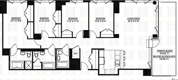 1st image of 1485 5th Ave APT 24D