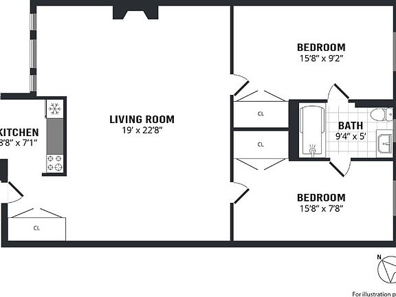 2nd image of 107 E 63rd St APT 2B