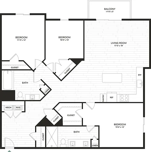 Floor plan C1