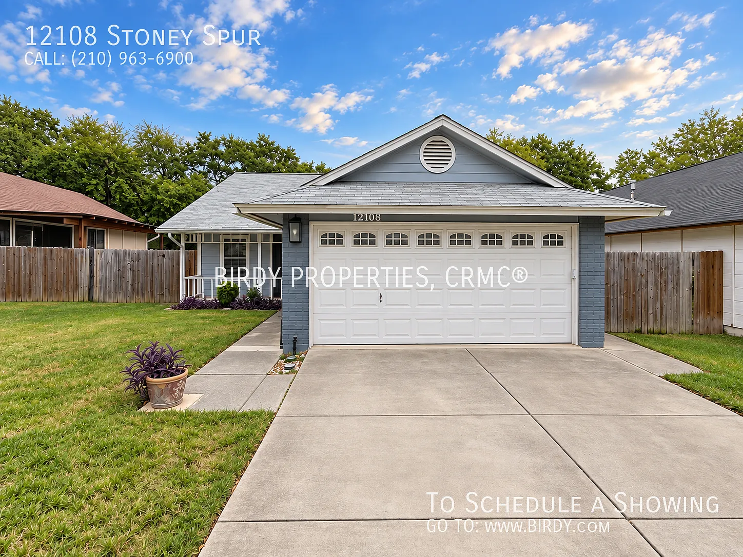 "Charming San Antonio Retreat: Cozy 3-Bedroom Home with Granite Countertops & Fireplace" — Photo 1