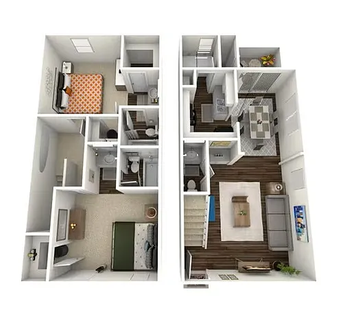 Floor plan B3