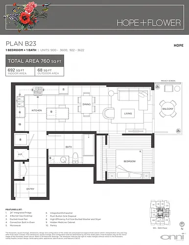 Floor plan B23