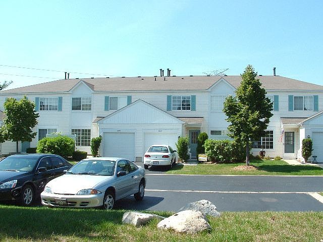 The front of the home