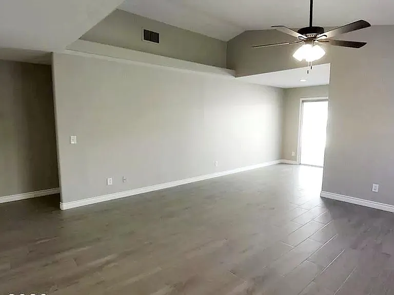 Open Plan living- dining area