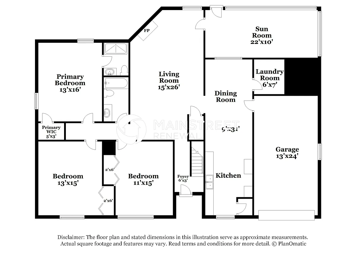 Floor Plan - 4816 Allrand Rd