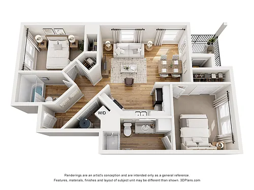 Floor plan 2B
