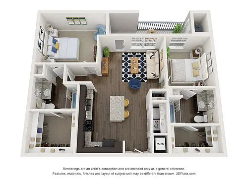 Floor plan B2