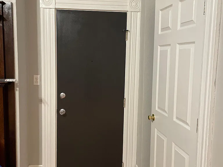 Inside view of entrance from Liberty ave