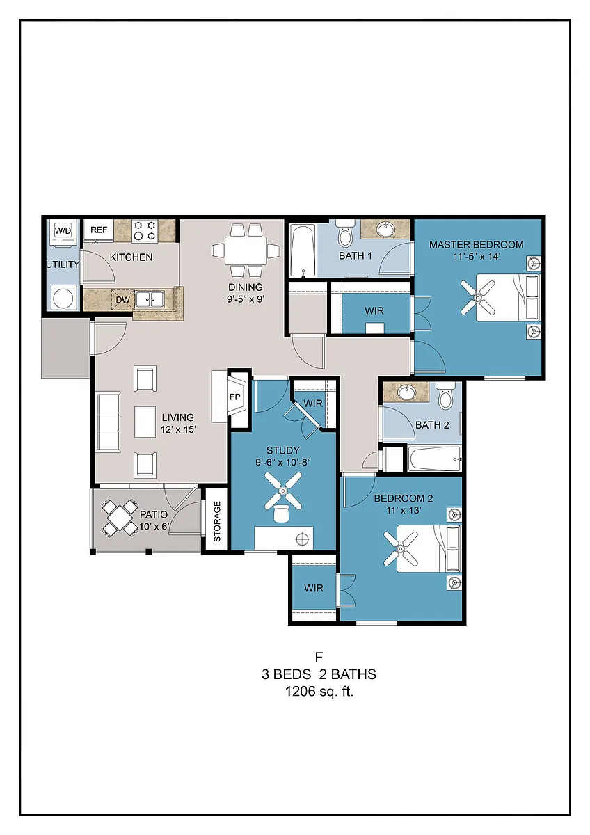 Floor plan F