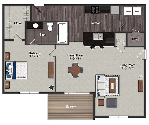 Floor plan Dillon