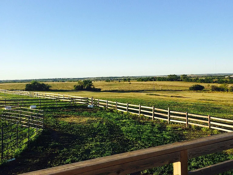 Looking south from the peaceful deck.