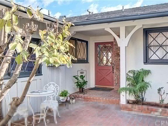 Enclosed front patio