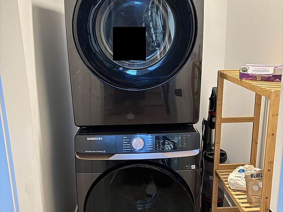 Brand-new Samsung washing and drying machines