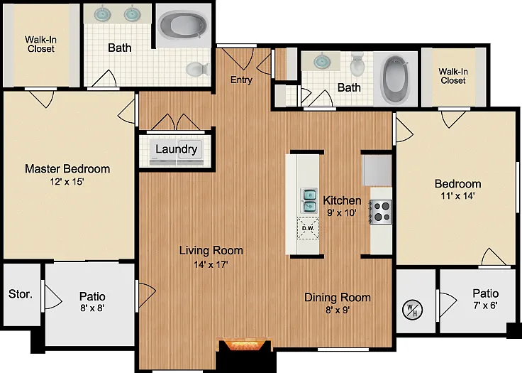 Black Feather Apartment Homes — Photo 33