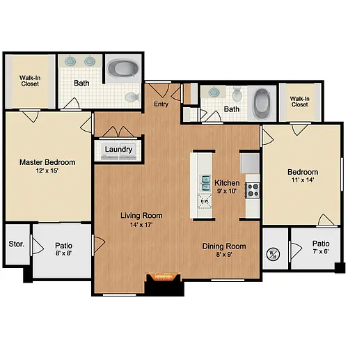 Floor plan 2A