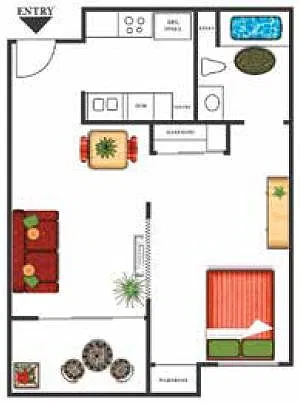 Floor plan Antigua