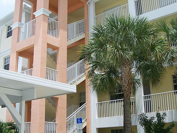 Front of condo building