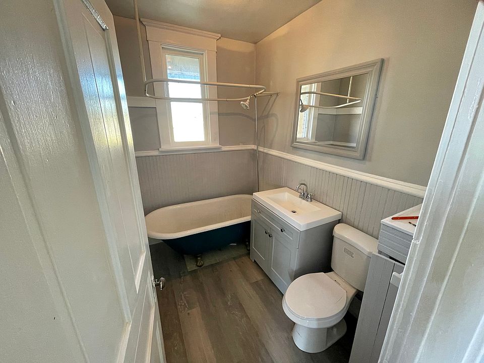 New fixtures, with vintage claw-foot tub