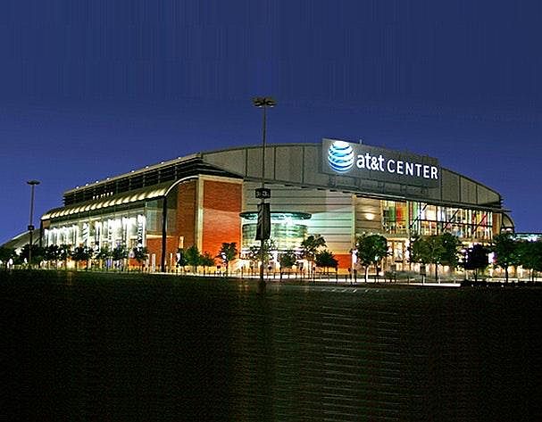Spurs AT&T Center -1/4 mi North