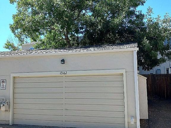 Detached 2 car garage, rear entry