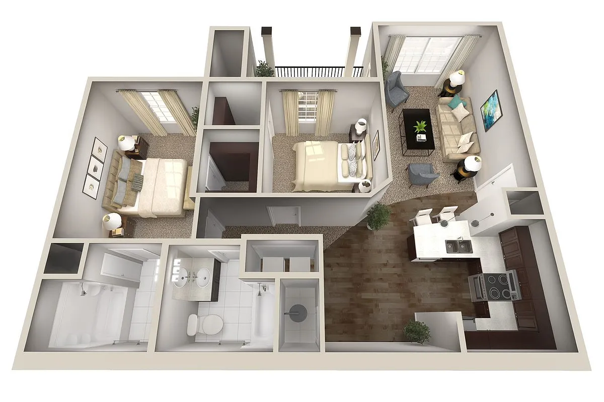 Floor plan The White Spruce