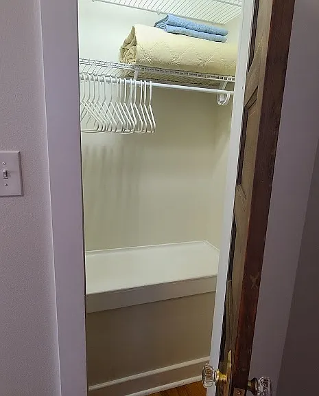 King bedroom closet.