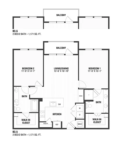 Floor plan B35