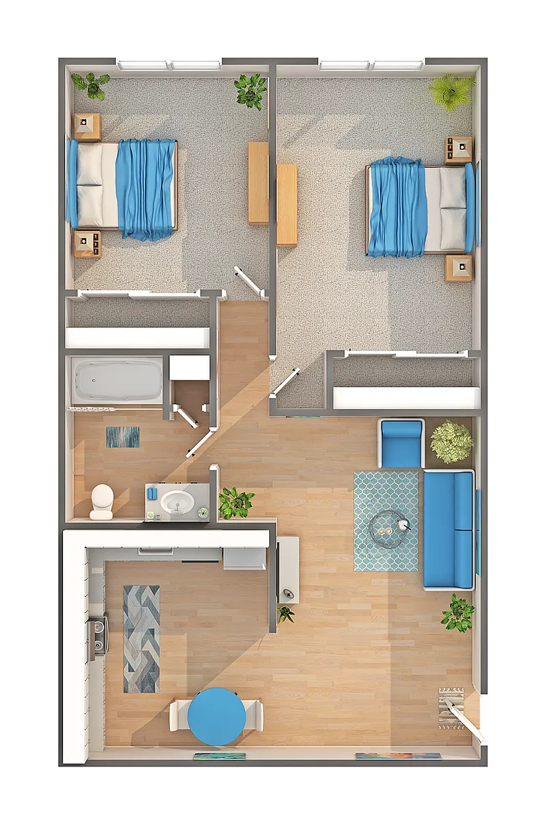 Floor plan B1R