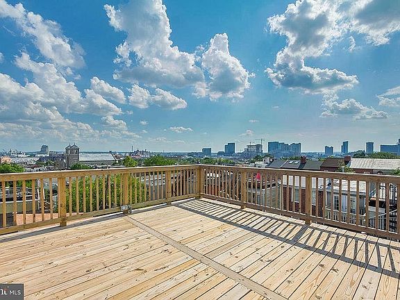 Massive roof deck with INCREDIBLE skyline views!