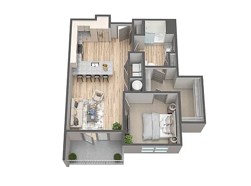 Floor plan Brixton