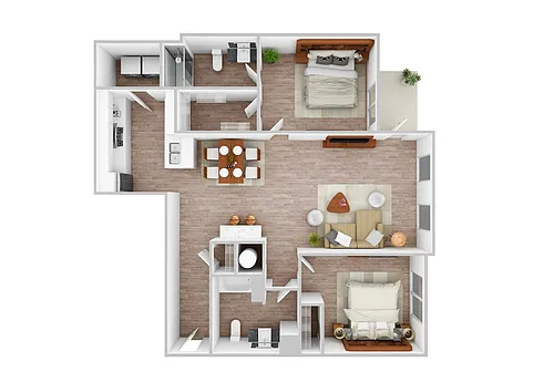 Floor plan Oak 2 | Renovated