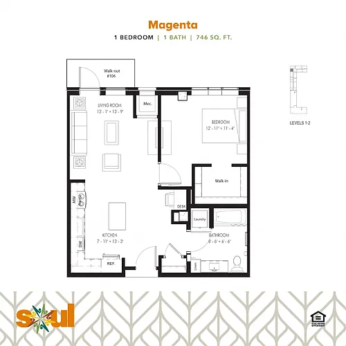 Floor plan Magenta