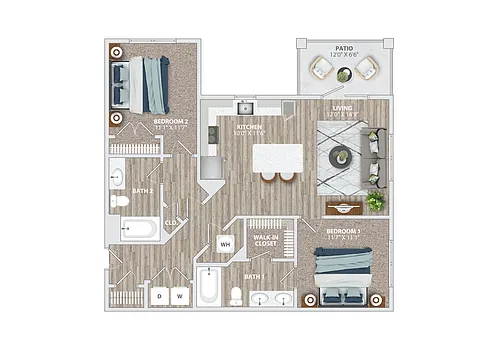 Floor plan B1