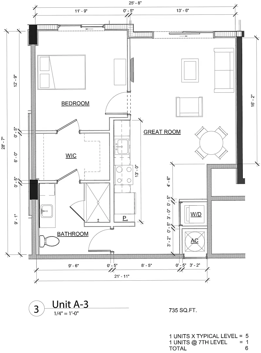 Floor plan Model A3