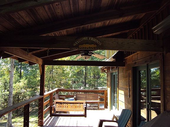 Back Deck partially covered